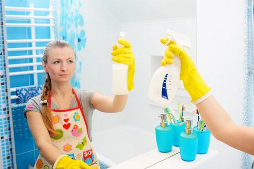 Professional carpet cleaning equipment prepared for a service appointment